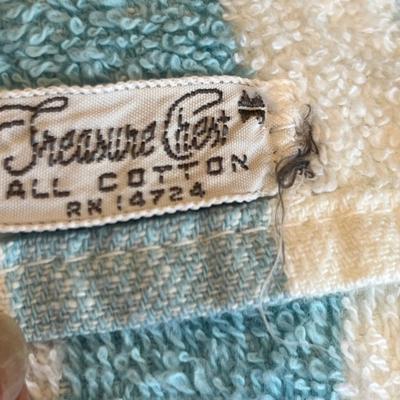 Lot of blue towels