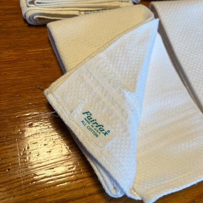 Lot of linen napkins, tea towels