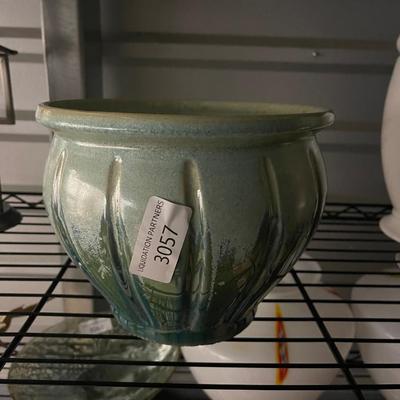 Green Flower Pot or Vase