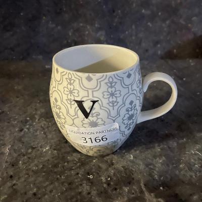 White/Grey Ceramic Mug