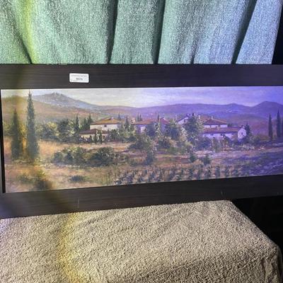 18" X 42" Landscape Artwork