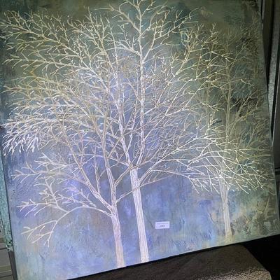 39" X 39"  Beautiful Tree Artwork