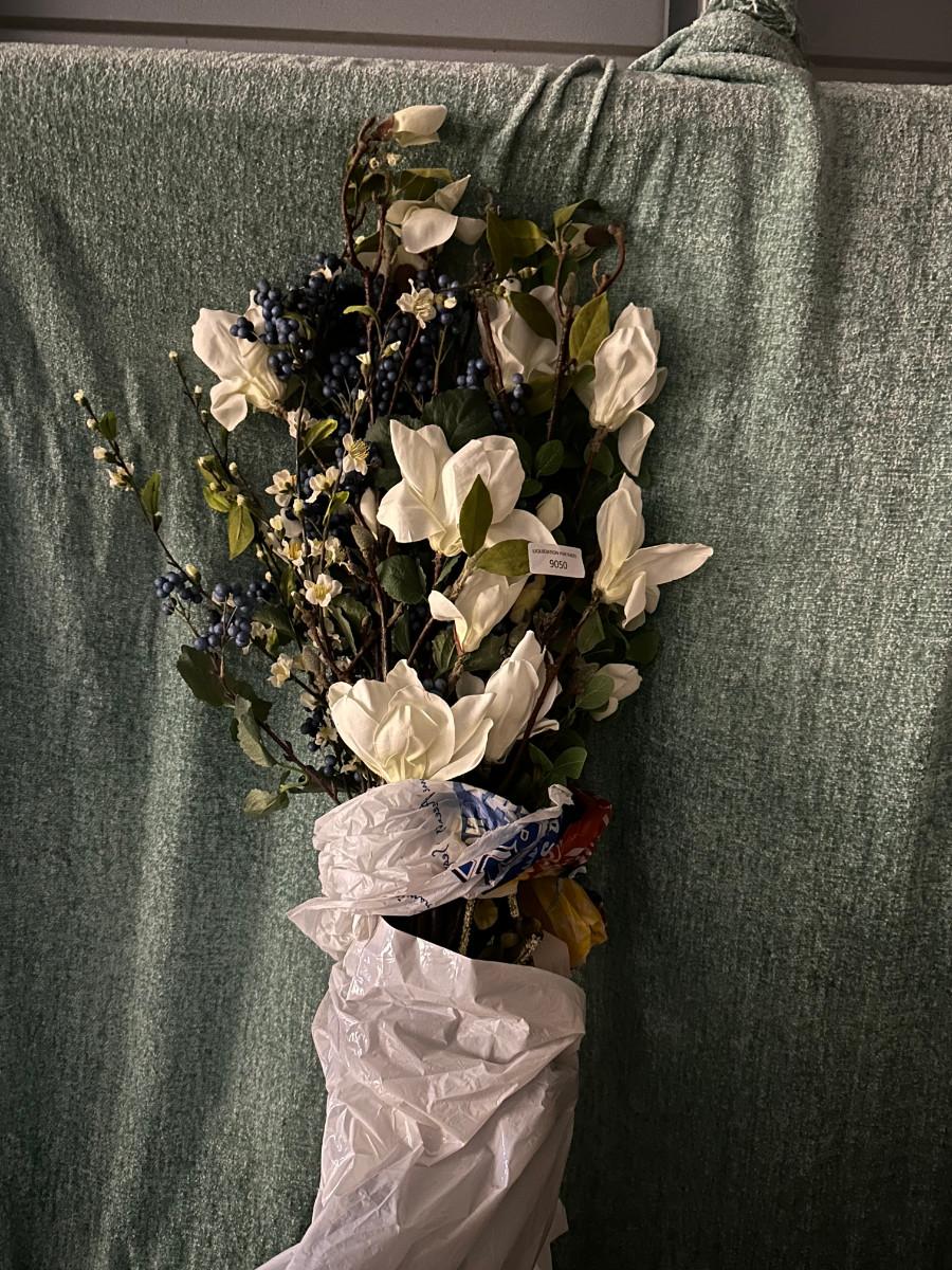 Tall Silk Flower Bouquet