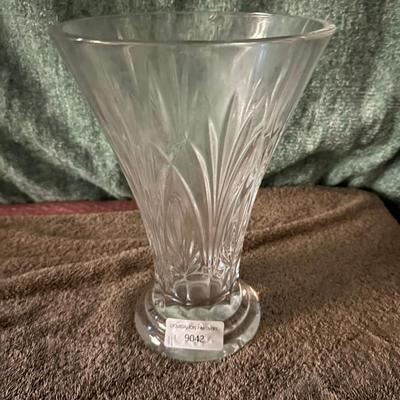 11" Crystal Vase