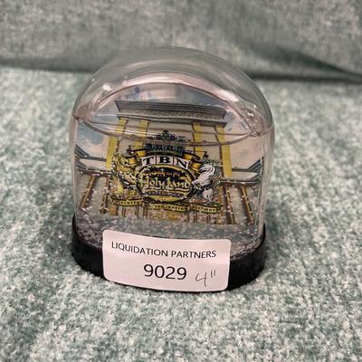 4" TBN Holyland Snow Globe