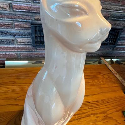 Ceramic Cat Toilet Brush Holder