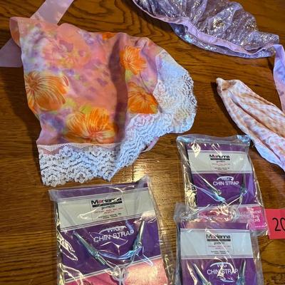 Wig straps and bonnets