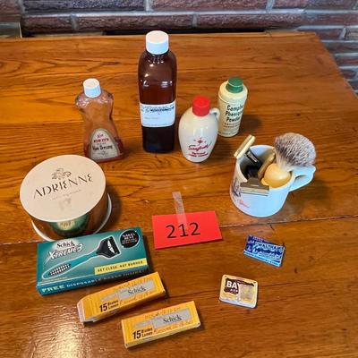 Vintage personal care items