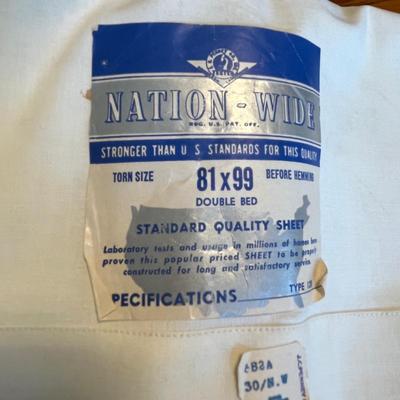 Really vintage Hotel Sheets!