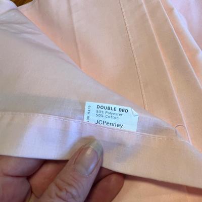 Peach Full/Double sheet set w/ pillow cases