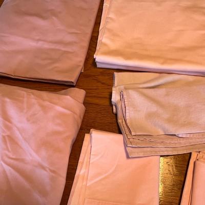 Peach Full/Double sheet set w/ pillow cases