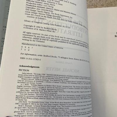 Literature book