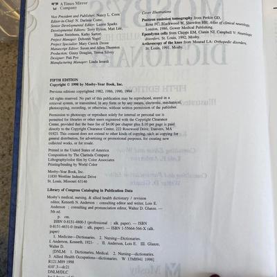 Mosbys dictionary