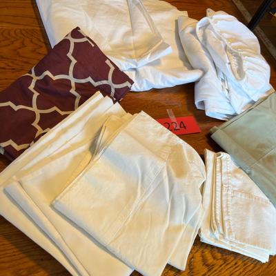 Assorted sheets & misc