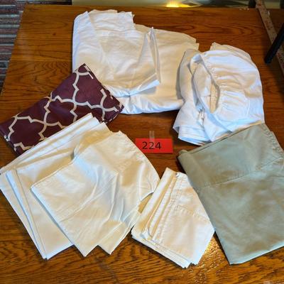 Assorted sheets & misc
