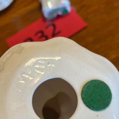 Homemade ceramics set