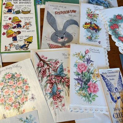Lot of greeting cards