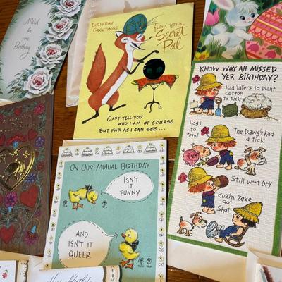 Lot of greeting cards