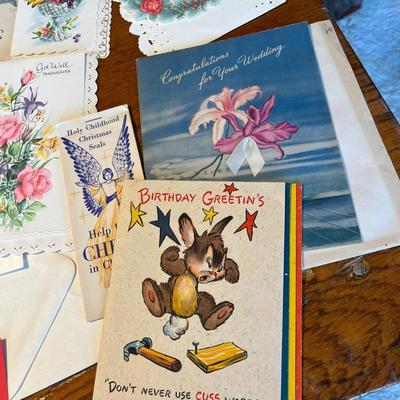 Lot of greeting cards
