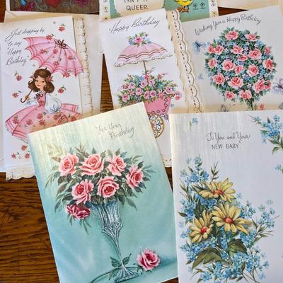 Lot of greeting cards