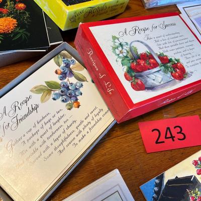 Lot of greeting cards