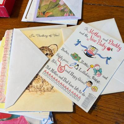 Lot of greeting cards