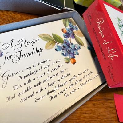 Lot of greeting cards
