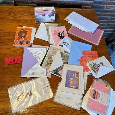 Mixed lot of misc cards