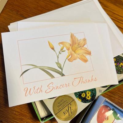 Note cards & Recipe cards