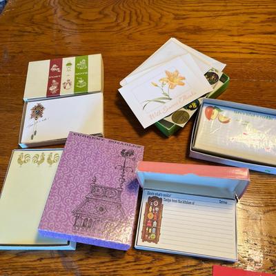 Note cards & Recipe cards
