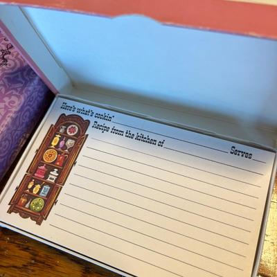 Note cards & Recipe cards