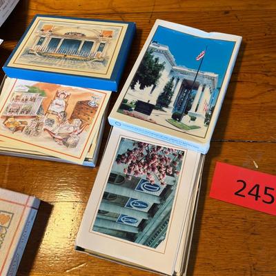 Lot of note cards