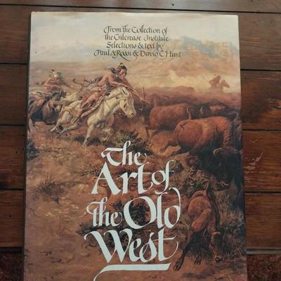 COFFEE TABLE BOOKS ON THE ART OF THE OLD WEST AND ROBERT BATEMAN