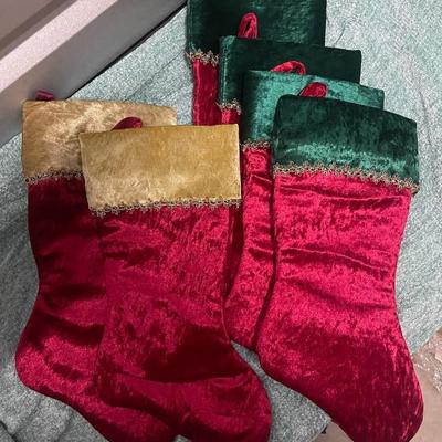 Christmas Stockings - Set of Six