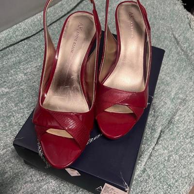 Red Ladies Shoes  - Size 9