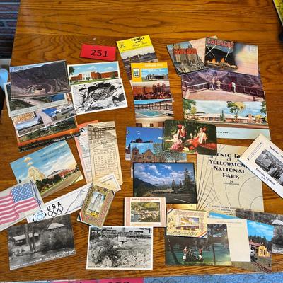 Lot of Travel Brochures & Post cards