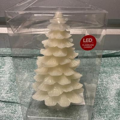 Christmas Tree Flameless Candle