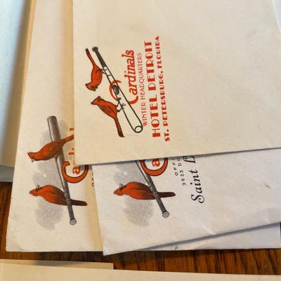 Vintage Stationary Baseball!!