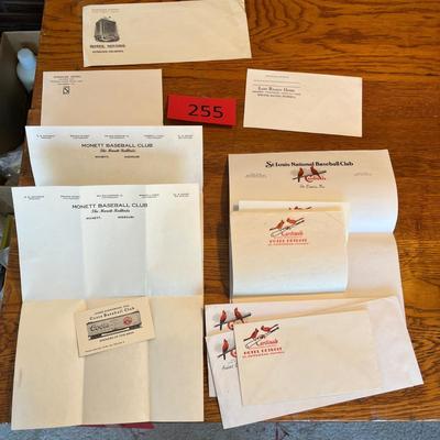 Vintage Stationary Baseball!!