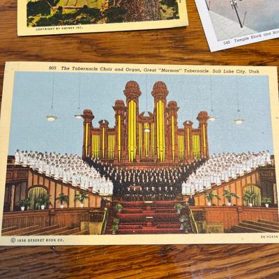 Vintage post cards & other