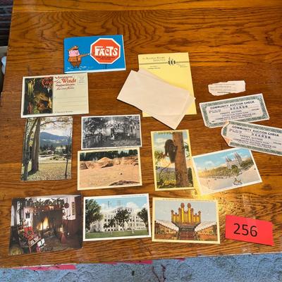 Vintage post cards & other