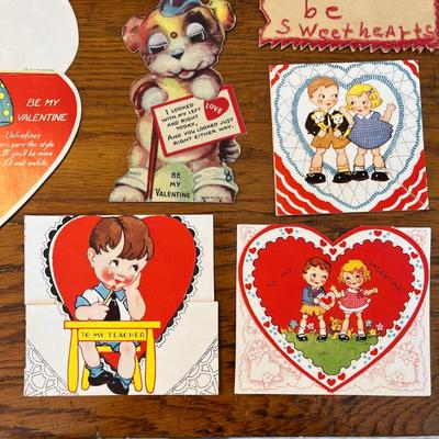 Vintage valentines