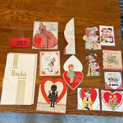 Vintage valentines
