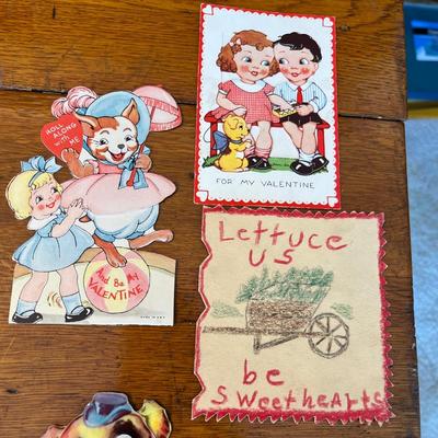 Vintage valentines
