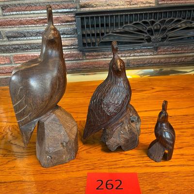 Ironwood Quail Figures