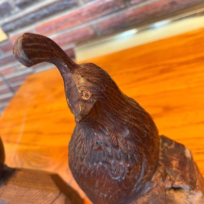 Ironwood Quail Figures