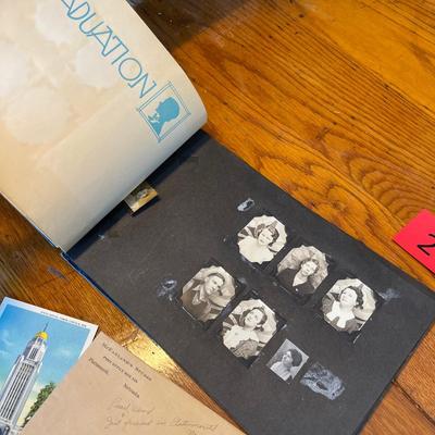 Vintage post cards & photo album