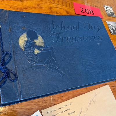 Vintage post cards & photo album