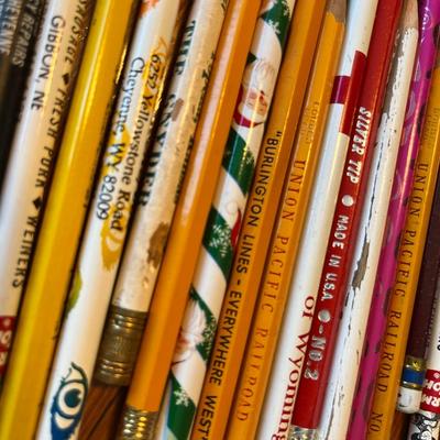 Lot of vintage pencils