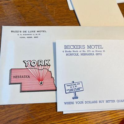 Vintage Hotel Stationary